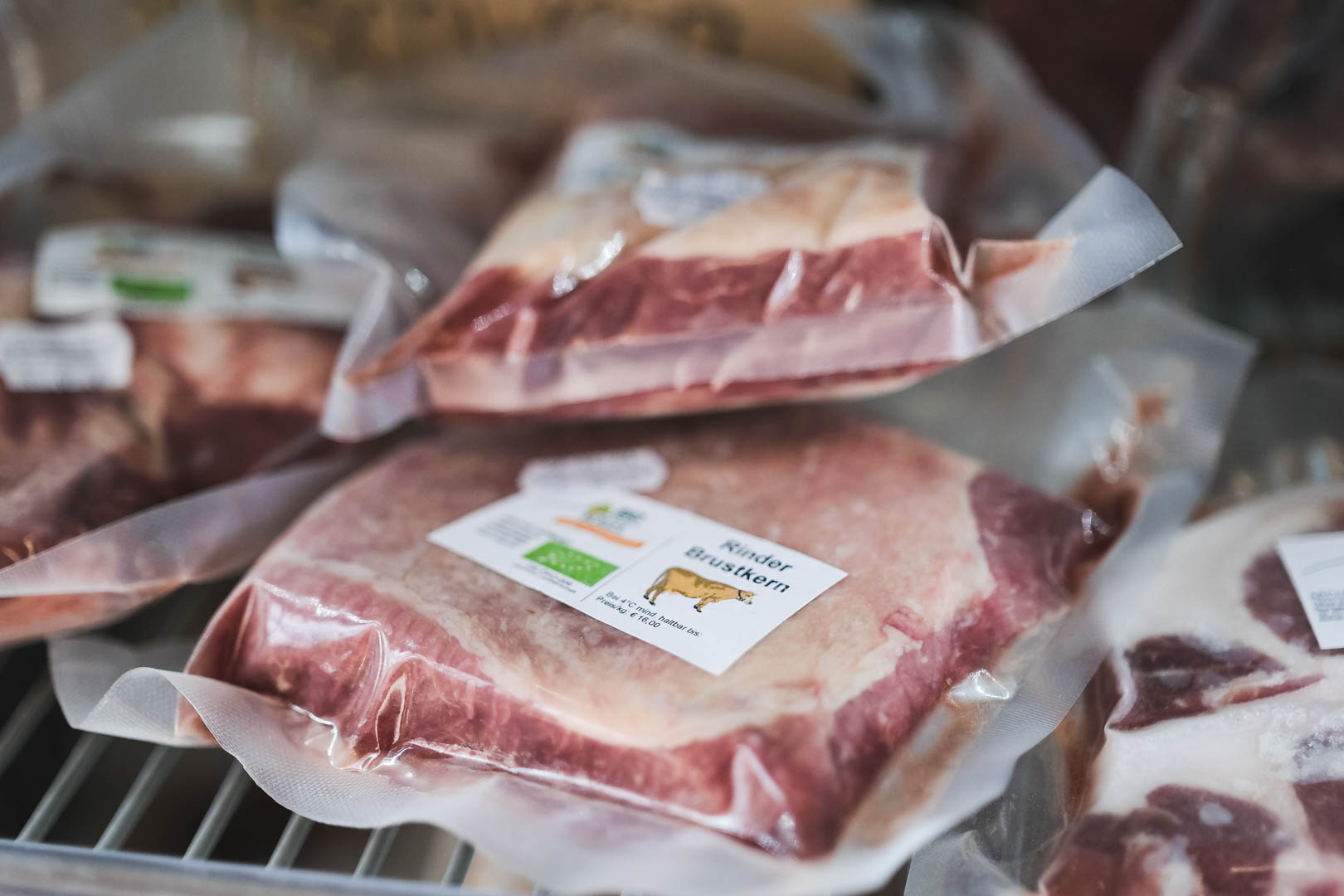 Fleisch Fleisch im Kühlfach