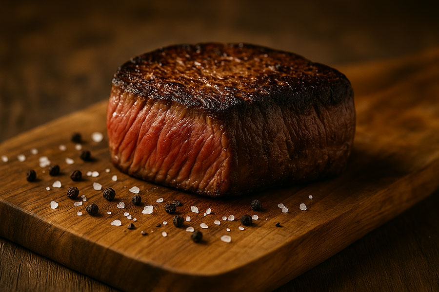 Steak Saftiges Rinder Steak