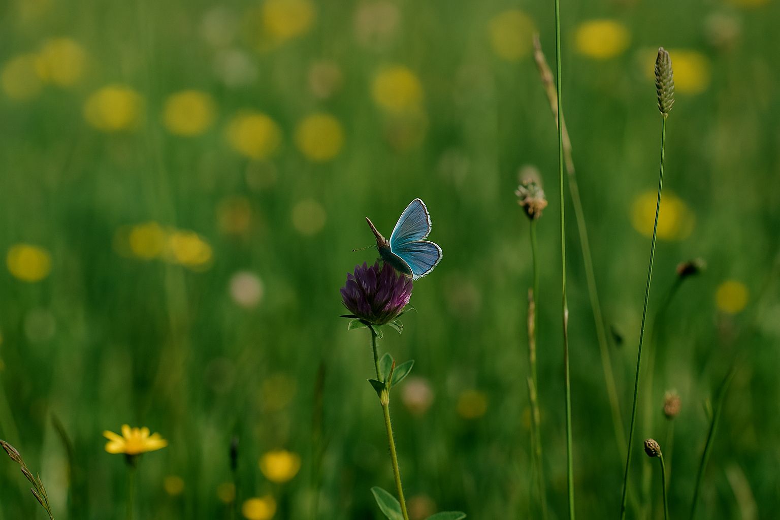 Schmetterling Schmetterling auf der Wiese